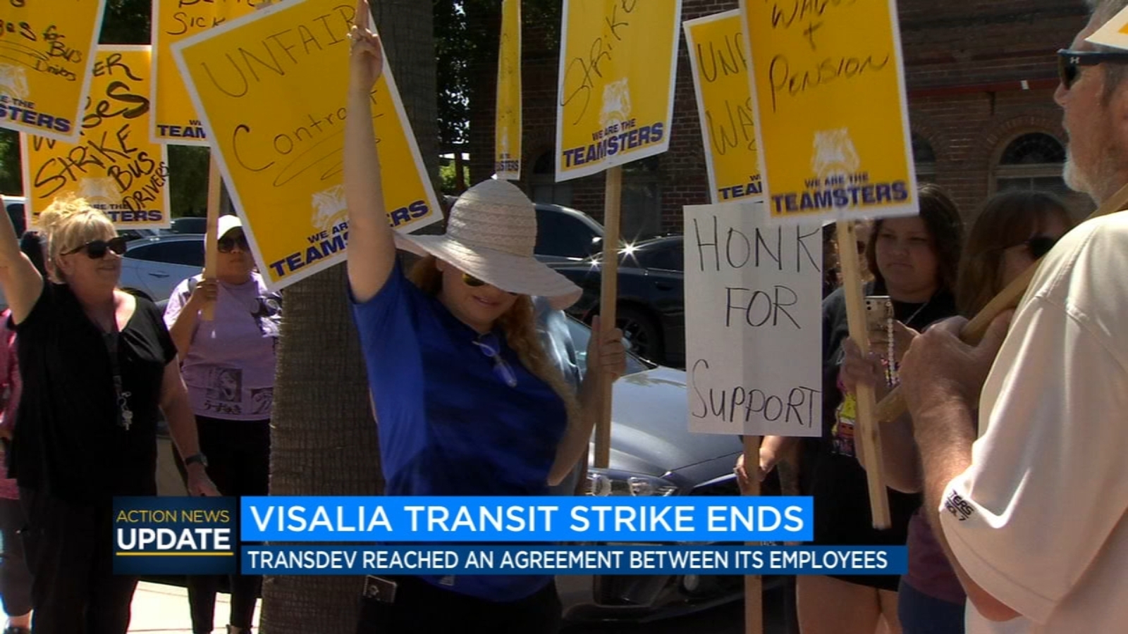 Agreement reached in Visalia Transit services strike ABC30 Fresno