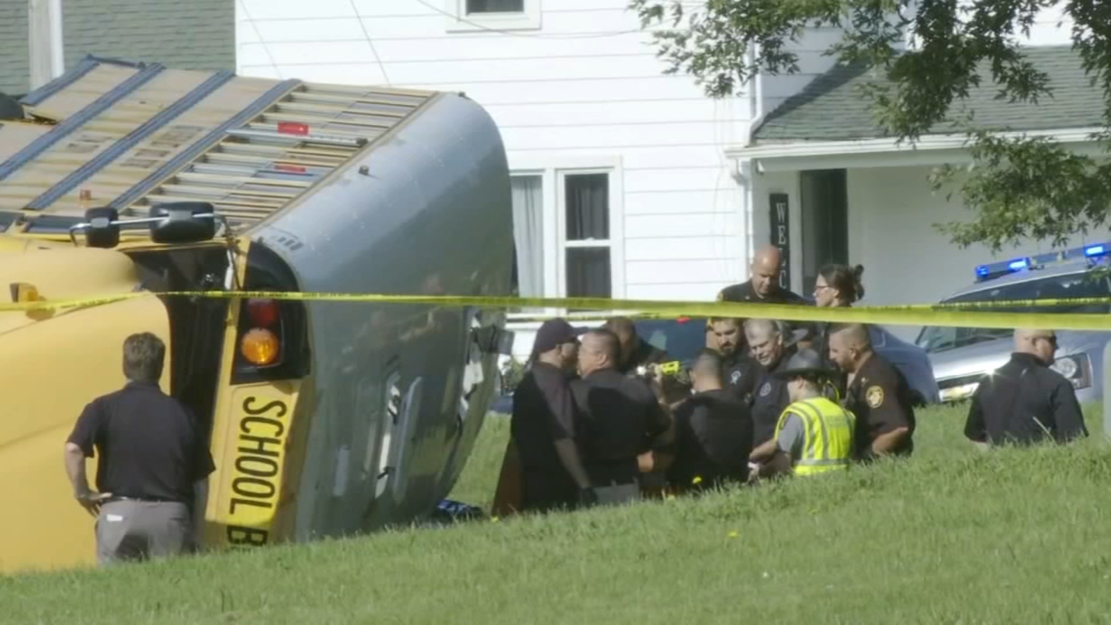Student killed 23 others injured in school bus crash on 1st first day of elementary school in Ohio Student killed 23 others injured in school bus crash on 1st first day of elementary school in Ohio