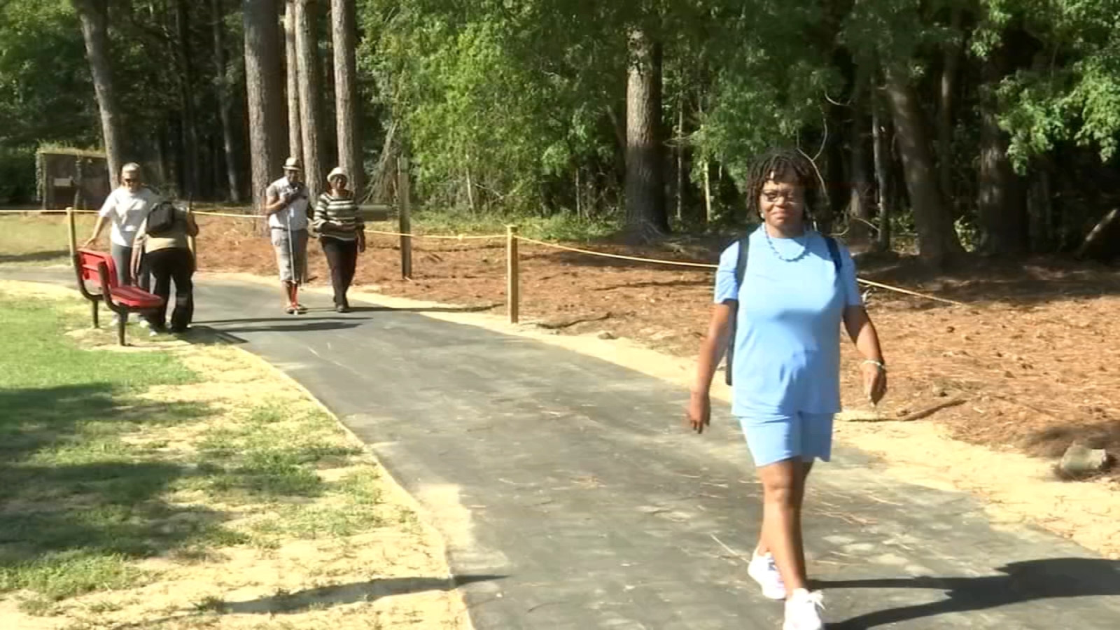 Walking trail for the blind opens in Cumberland County - Vimarsana News