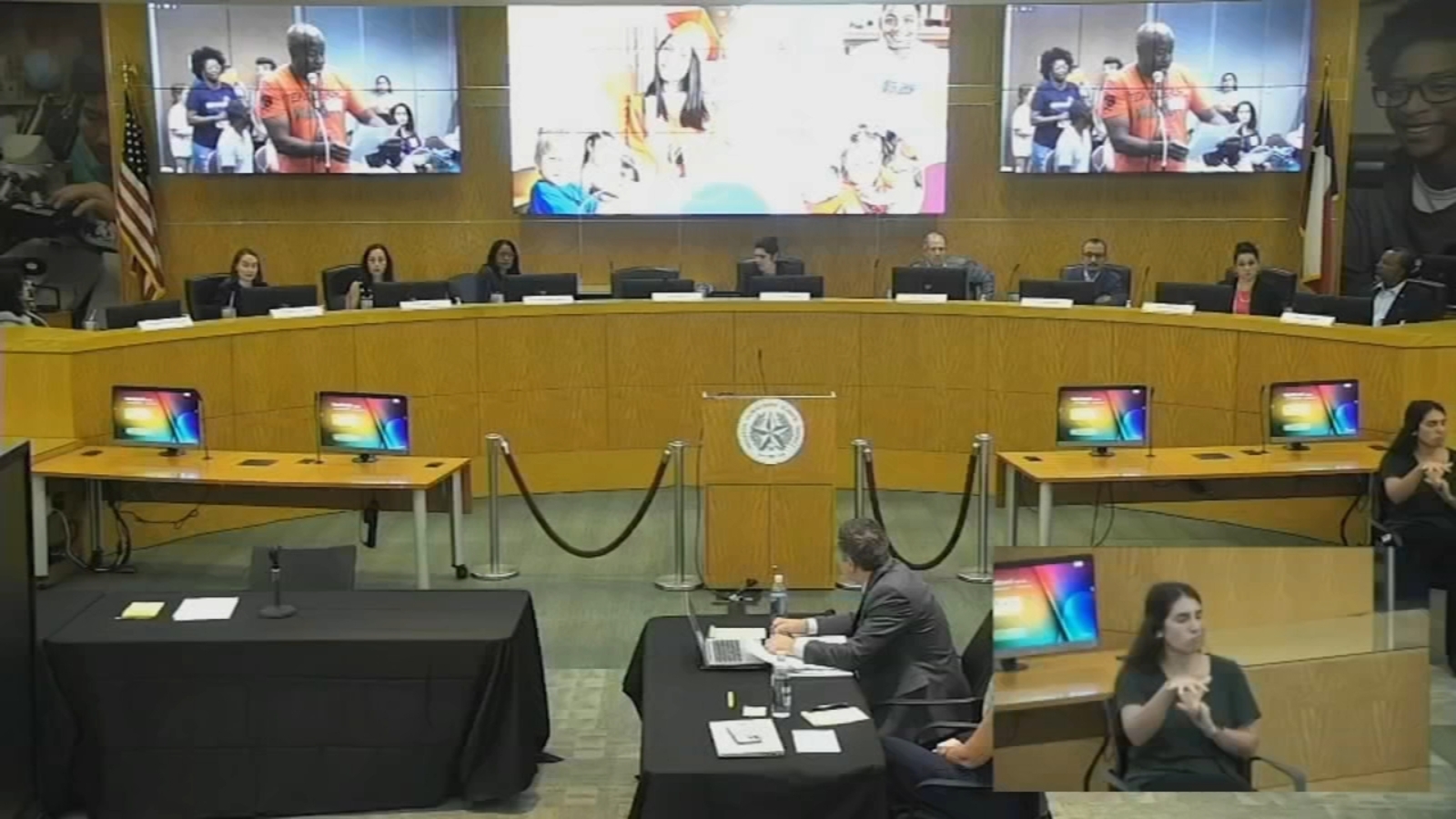 HISD teacher accused of threatening comments at board meeting prompting potential termination HISD teacher accused of threatening comments at board meeting prompting potential termination