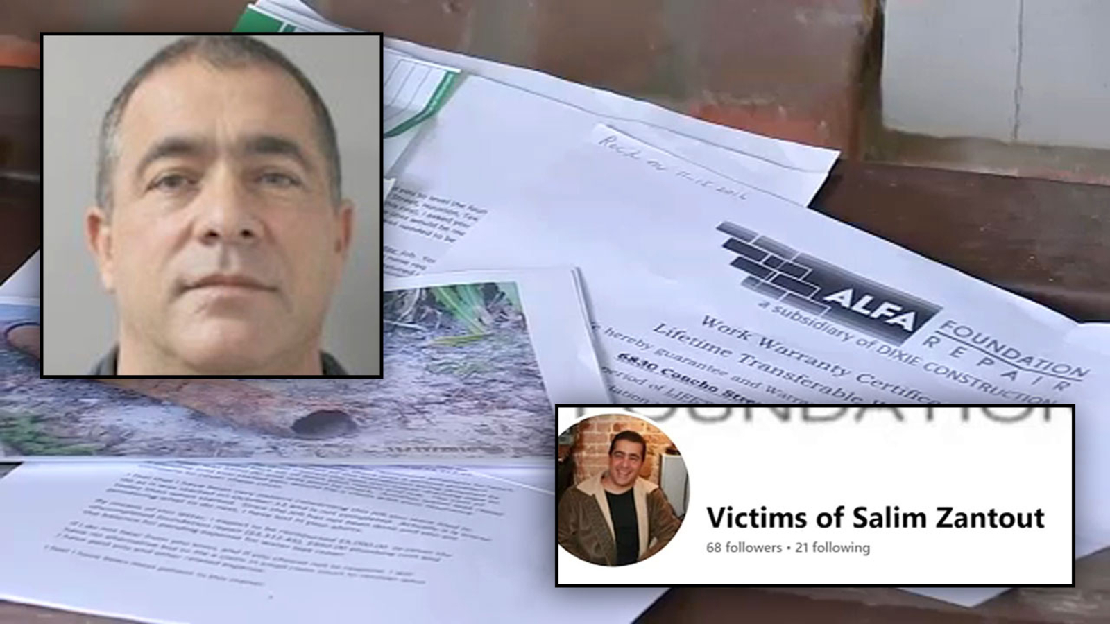 Foundation repair swindler: Salim Zantout accused of romancing woman out of $130K, tricking 91-year-old out of $10K - Vimarsana News