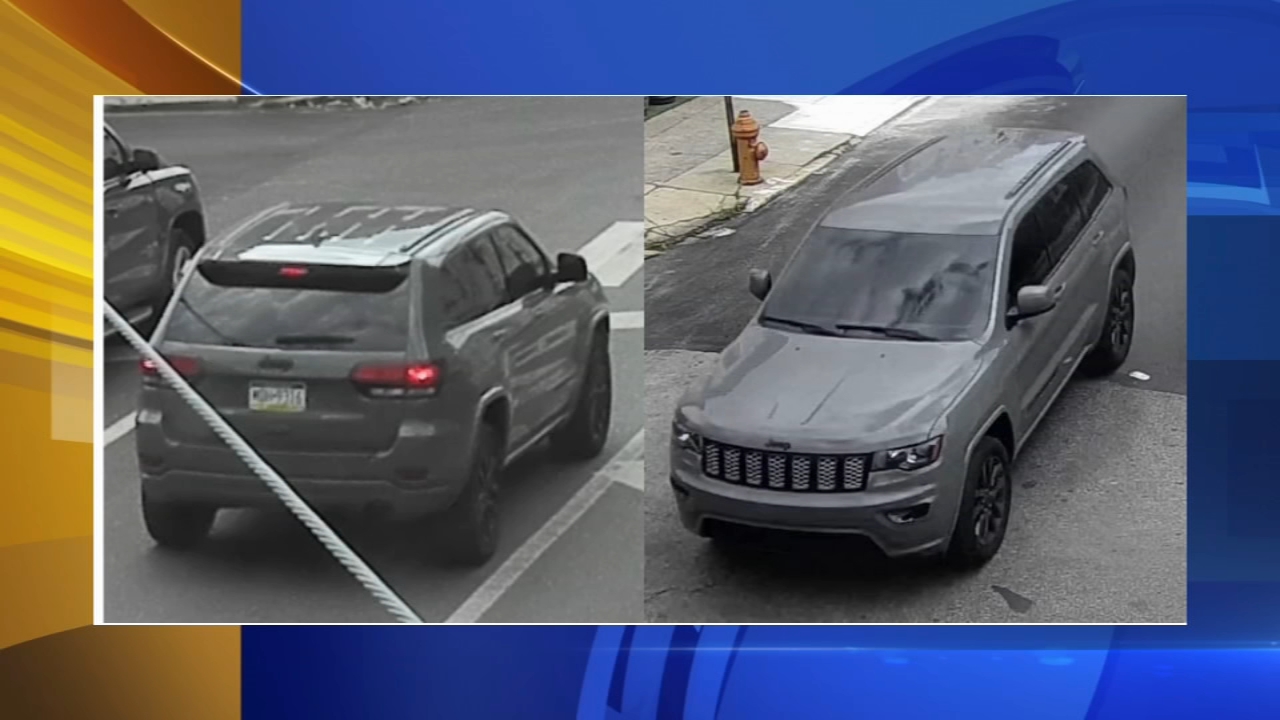 Philadelphia police search for Jeep connected to shooting that left 1 injured