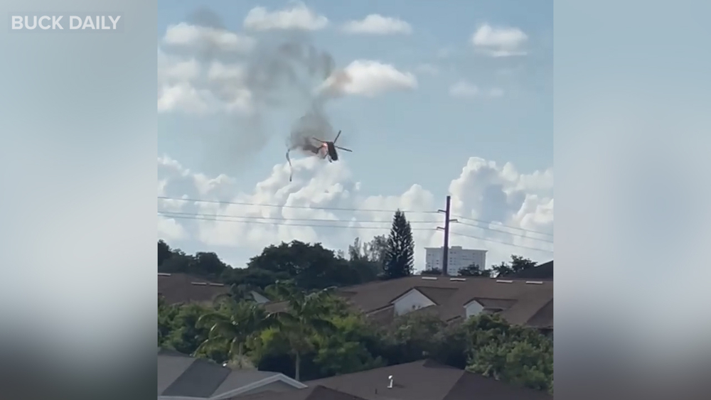 Onlookers capture dramatic helicopter crash in Florida