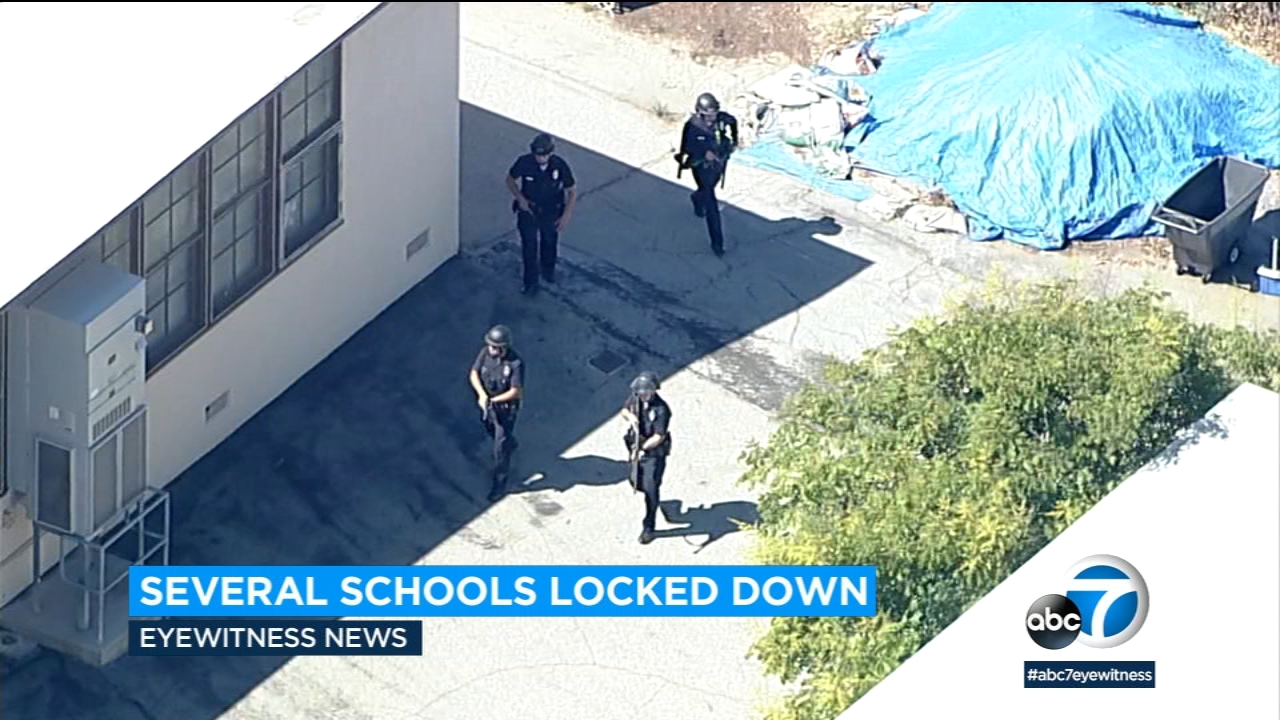 Several schools in Sunland-Tujunga area locked down