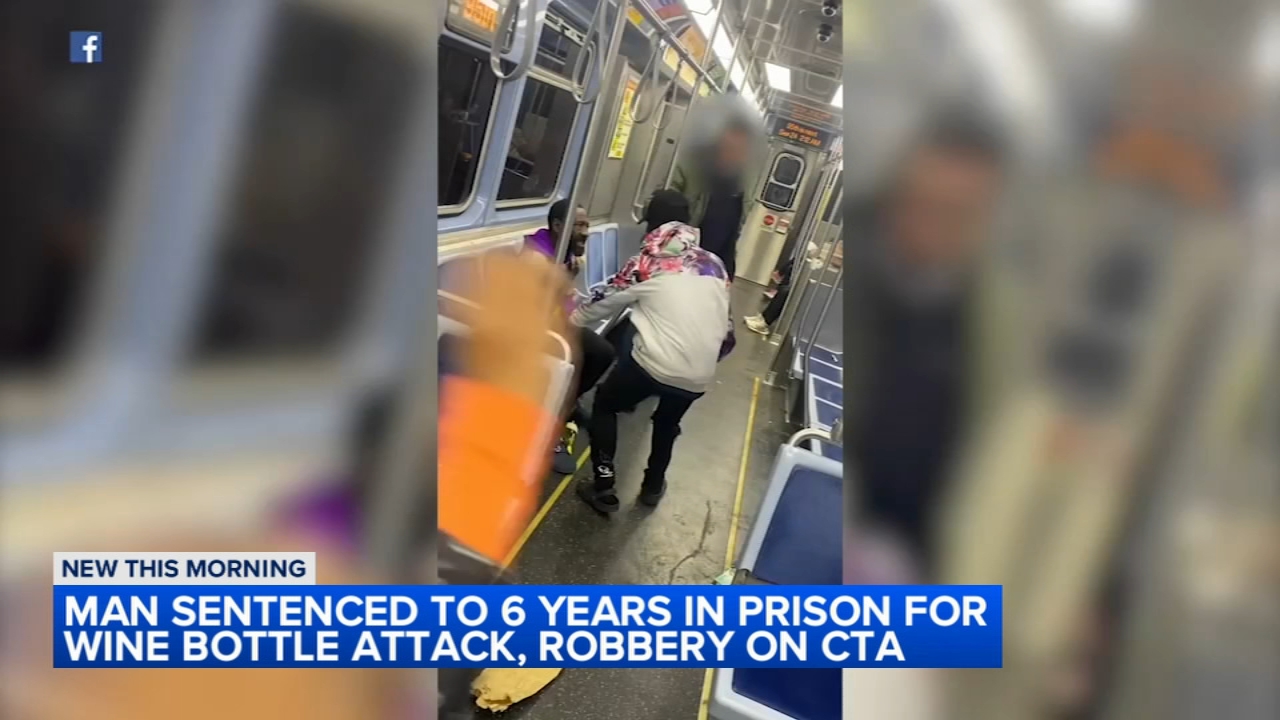 Man sentenced in wine bottle attack on CTA