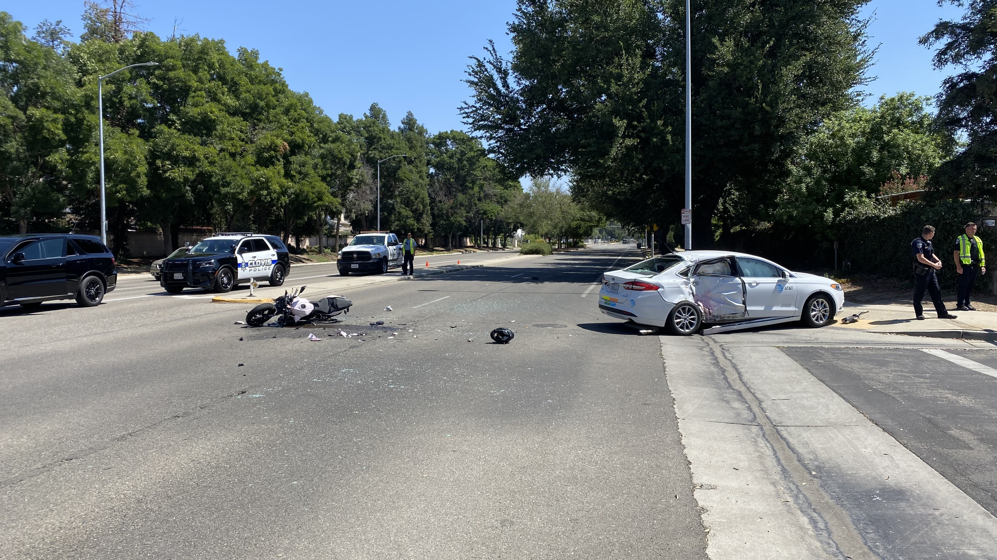 20-year-old motorcyclist killed in crash in Clovis identified