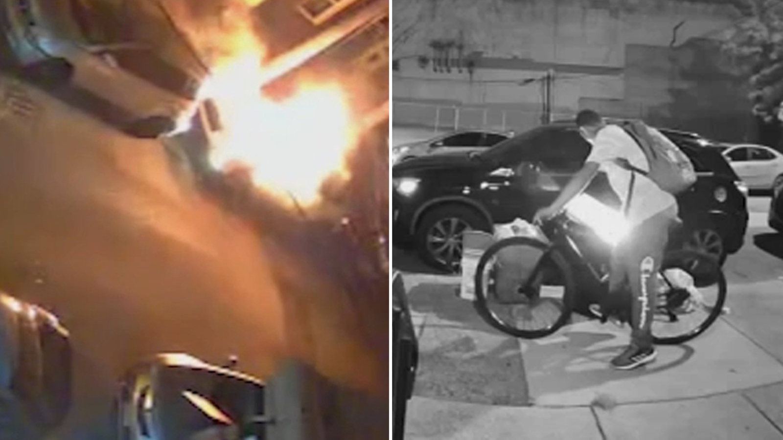 My cars totaled Suspected arsonist caught on camera torching cars trash cans in Philadelphia My cars totaled Suspected arsonist caught on camera torching cars trash cans in Philadelphia
