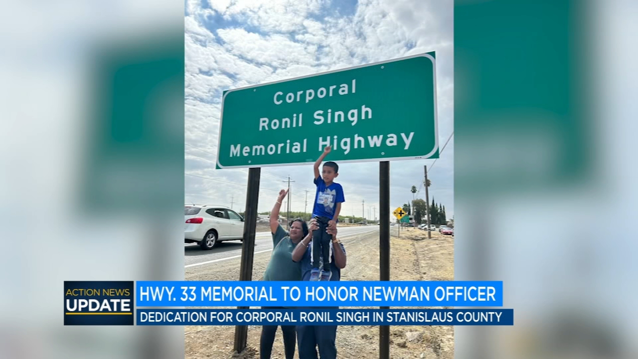 Highway dedicated to Newman officer killed in the line of duty