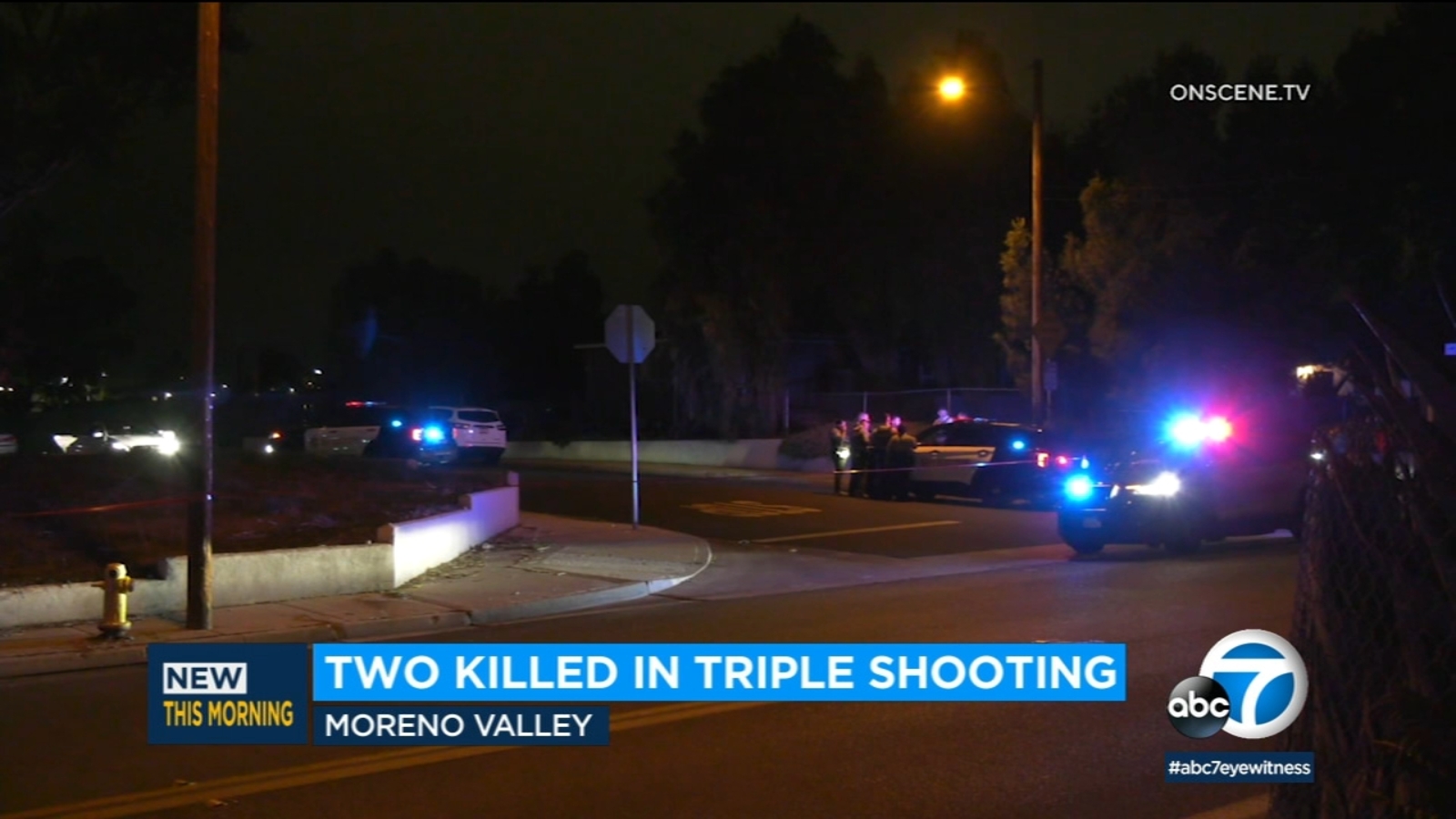 Triple shooting in Moreno Valley leaves 2 men dead ABC7 Los Angeles