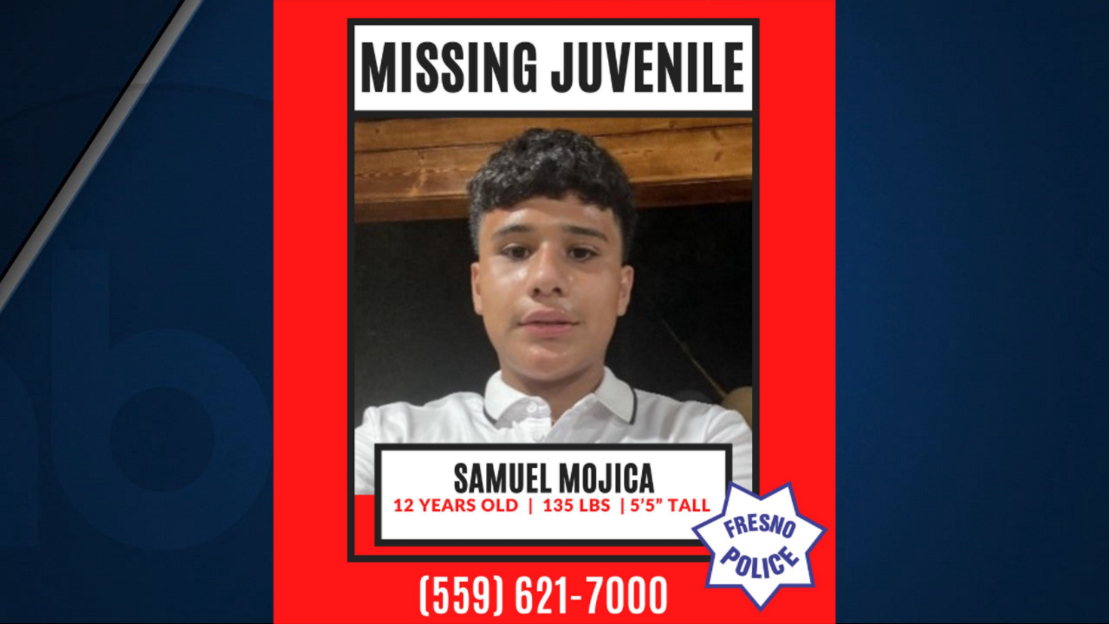 Police looking for missing 12-year-old Fresno boy - ABC30 Fresno