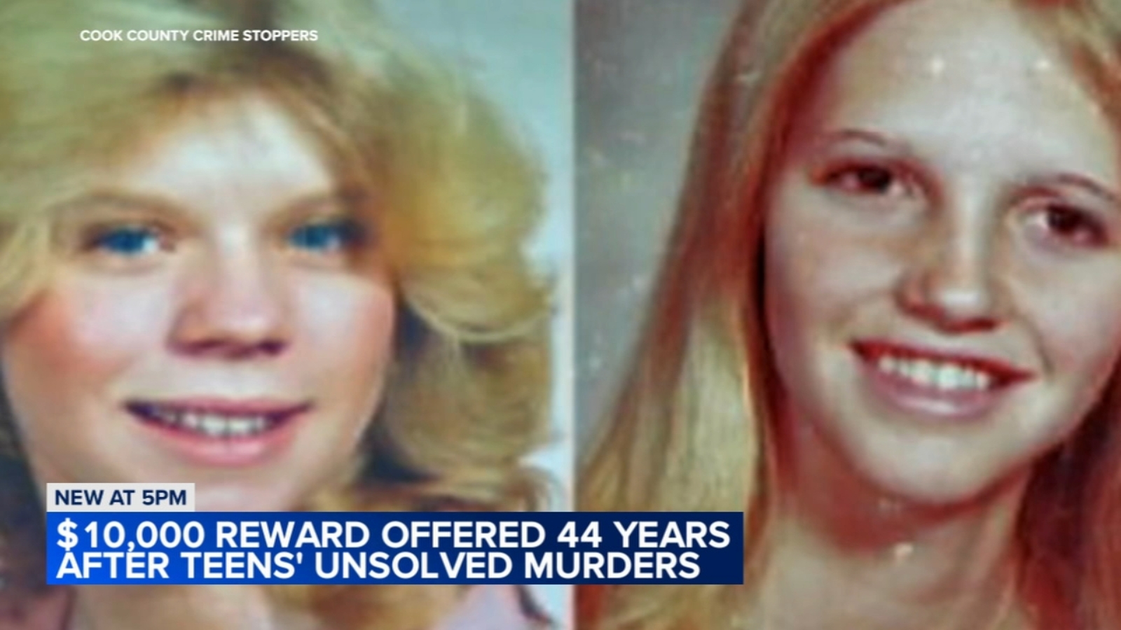 Morton Grove murders: $10K reward offered in cold case killings of Niles West High School students Eyvonne Bender, Sue Ovington - Vimarsana News
