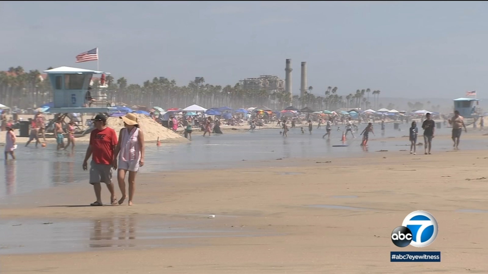 Labor Day warnings: Big waves hit SoCal beaches, creating dangers for some visitors - Vimarsana News