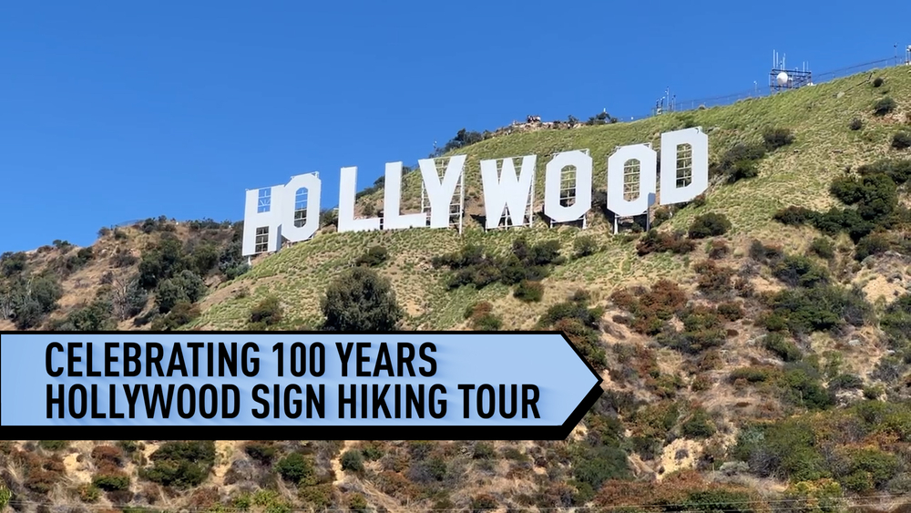 Hiking tour celebrates Hollywood Sign's 100 years
