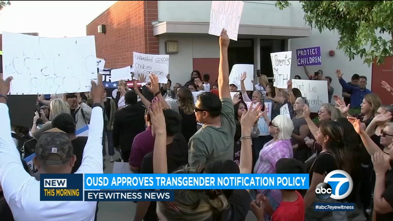 Orange Unified approves transgender notification policy
