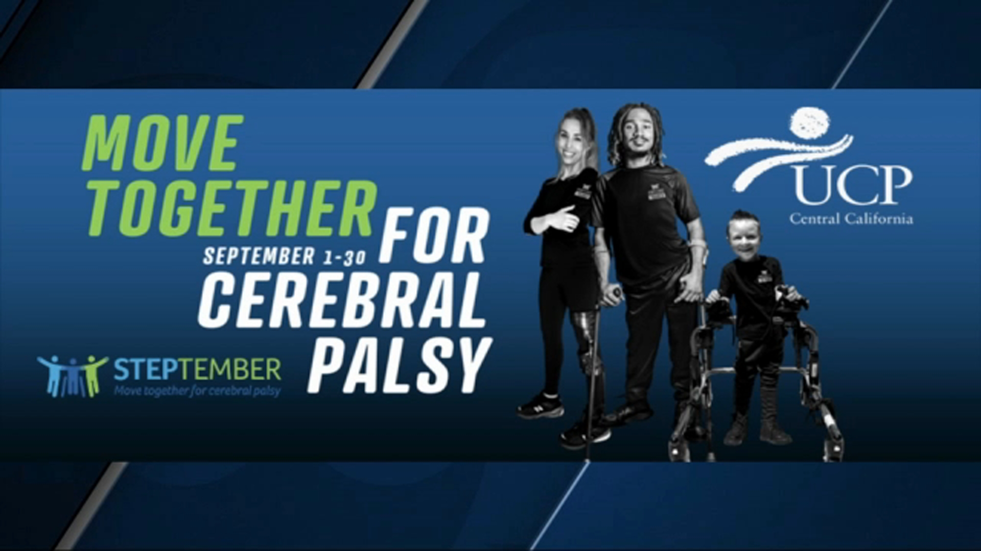 Move together for UCP STEPtember to raise funds for cerebral palsy research