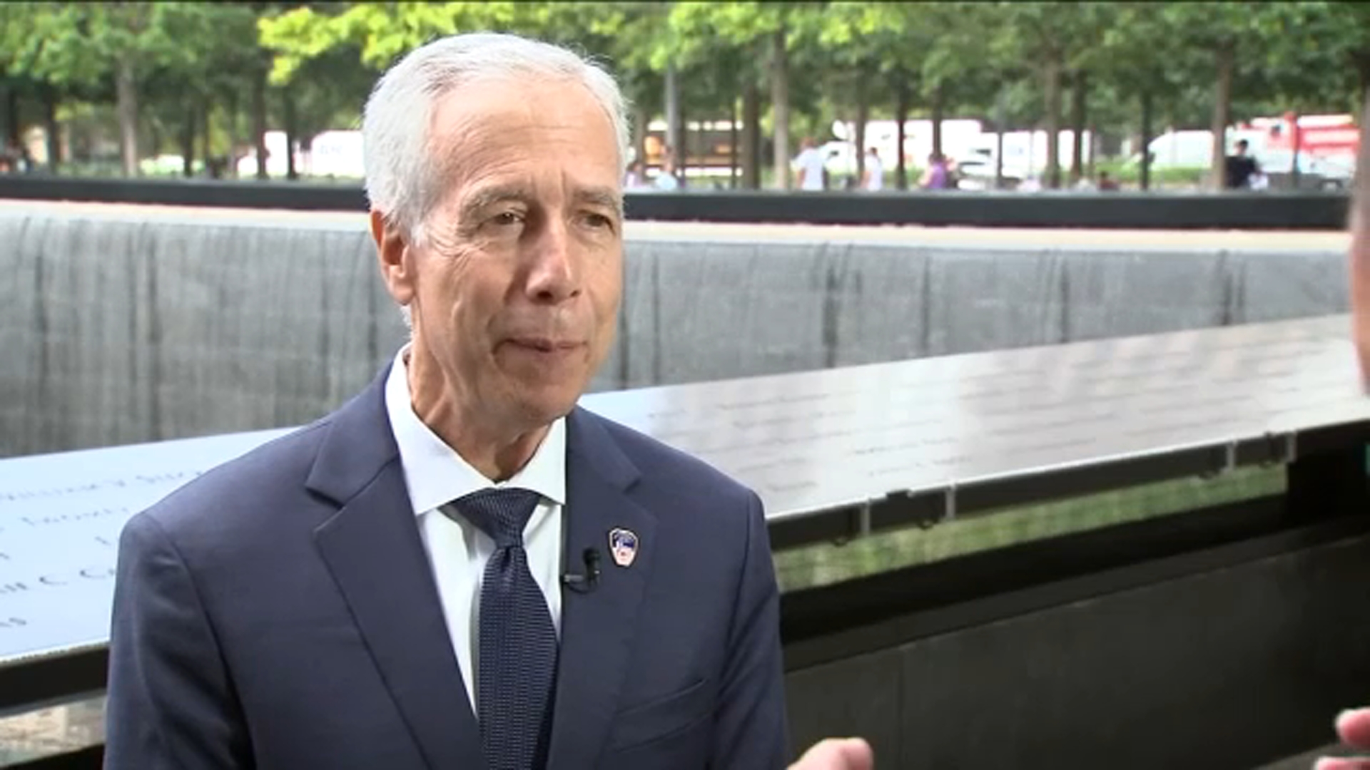 1st fire chief on the scene on 9/11 remembers the fallen heroes