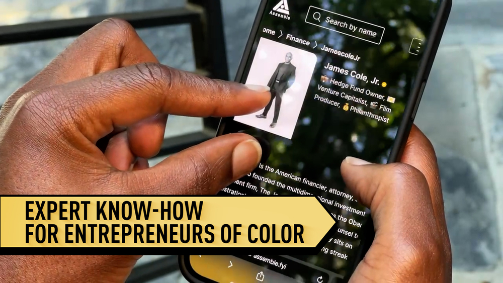 Digital platform connects professionals of color with renown experts