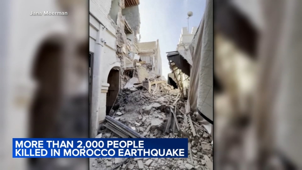 Death toll in 6.8 Morocco quake rises to more than 2,000: officials