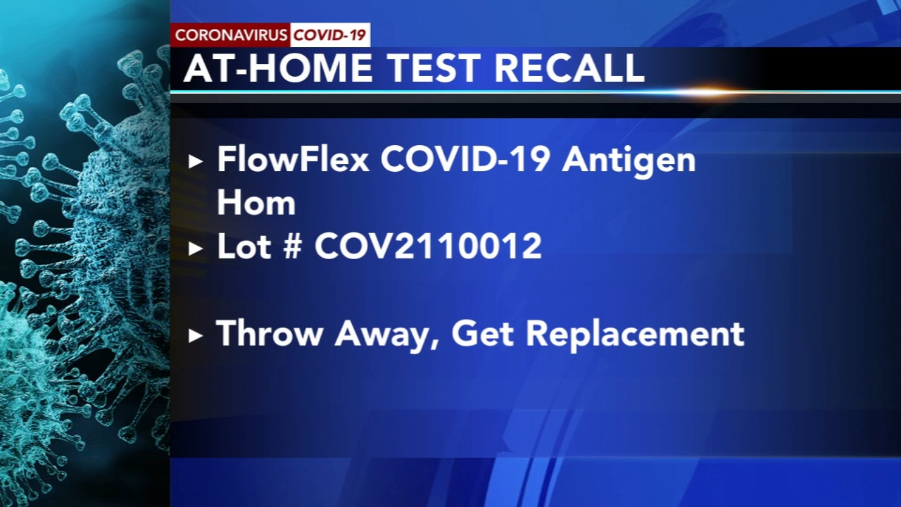 Department of Public Health recalls certain at-home COVID tests in Philadelphia