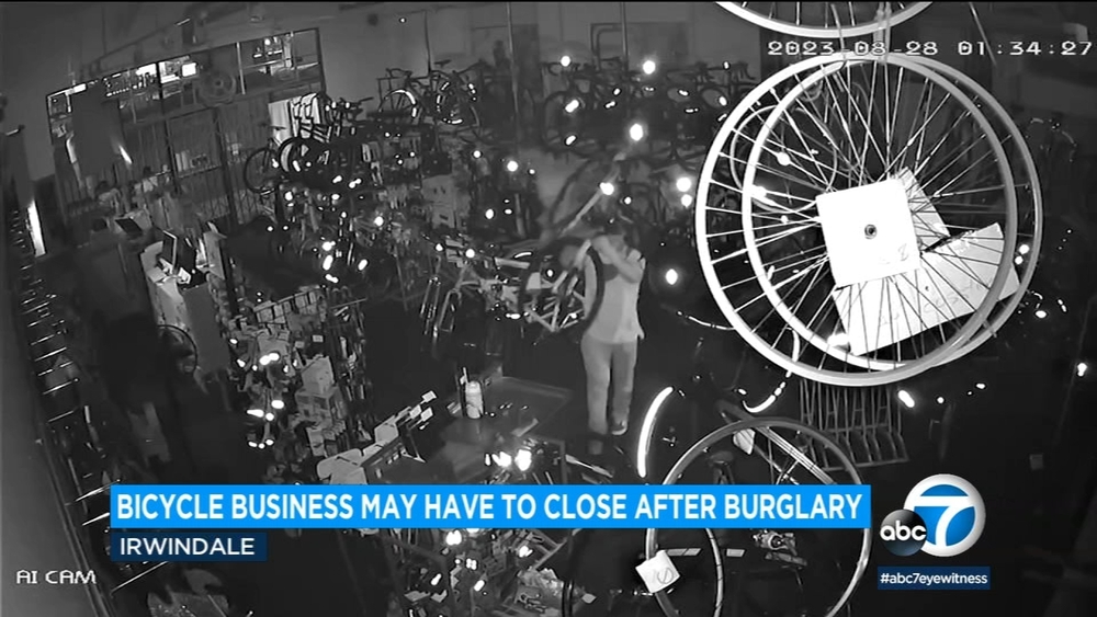 $40,000 worth of bikes stolen from beloved Irwindale bike shop