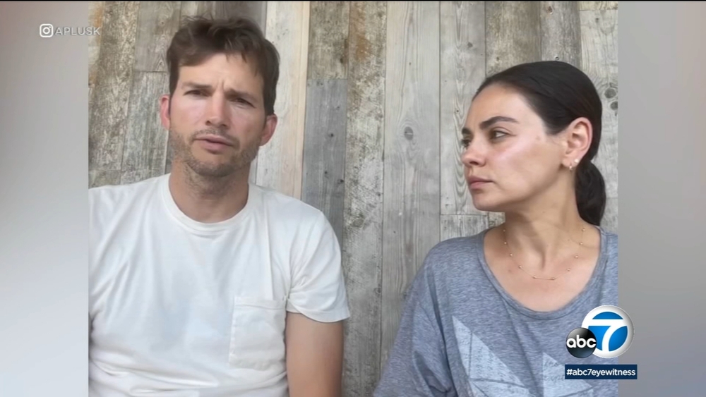 Ashton Kutcher, Mila Kunis apologize for Danny Masterson letters