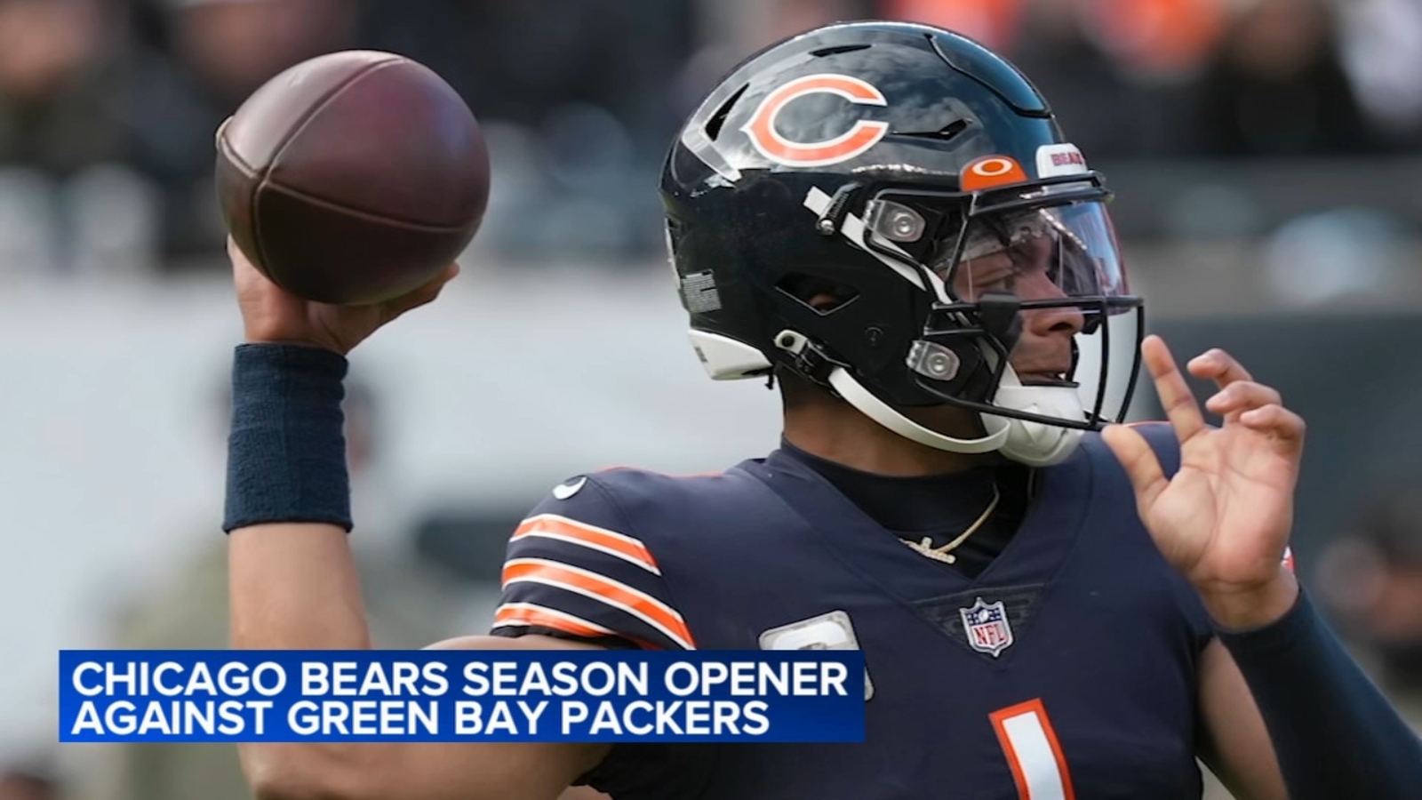 Football season begins Chicago Bears take on Green Bay Packers at Soldier Field to kick off week one of NFL season WLSTV Football season begins Chicago Bears take on Green Bay Packers at Soldier Field to kick off week one of NFL season WLSTV