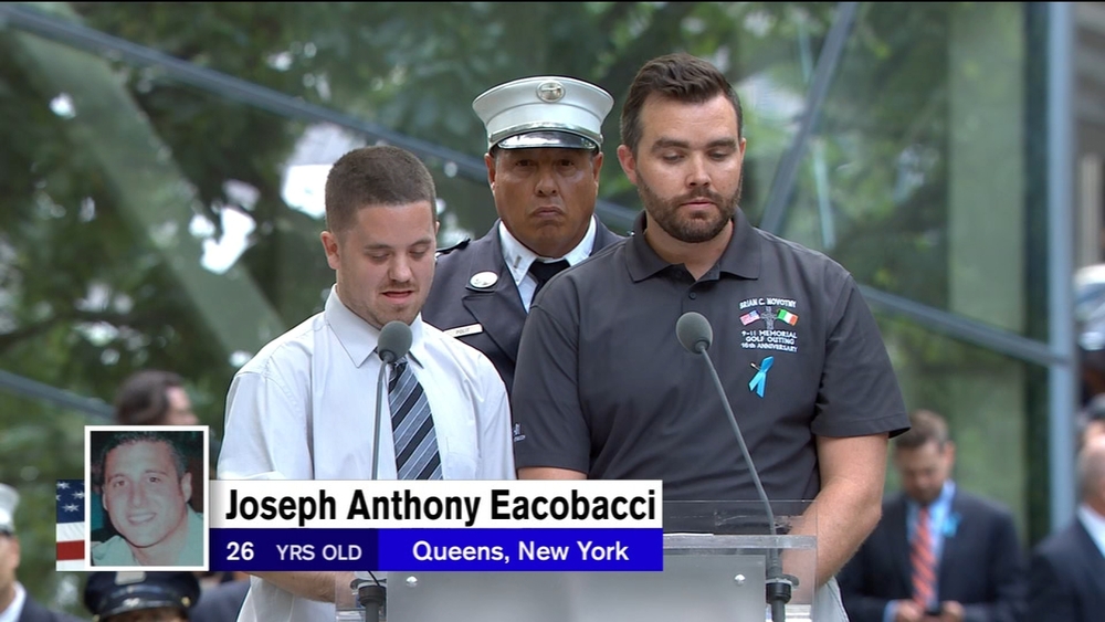 September 11: Reading of the Names - Last Names E through G