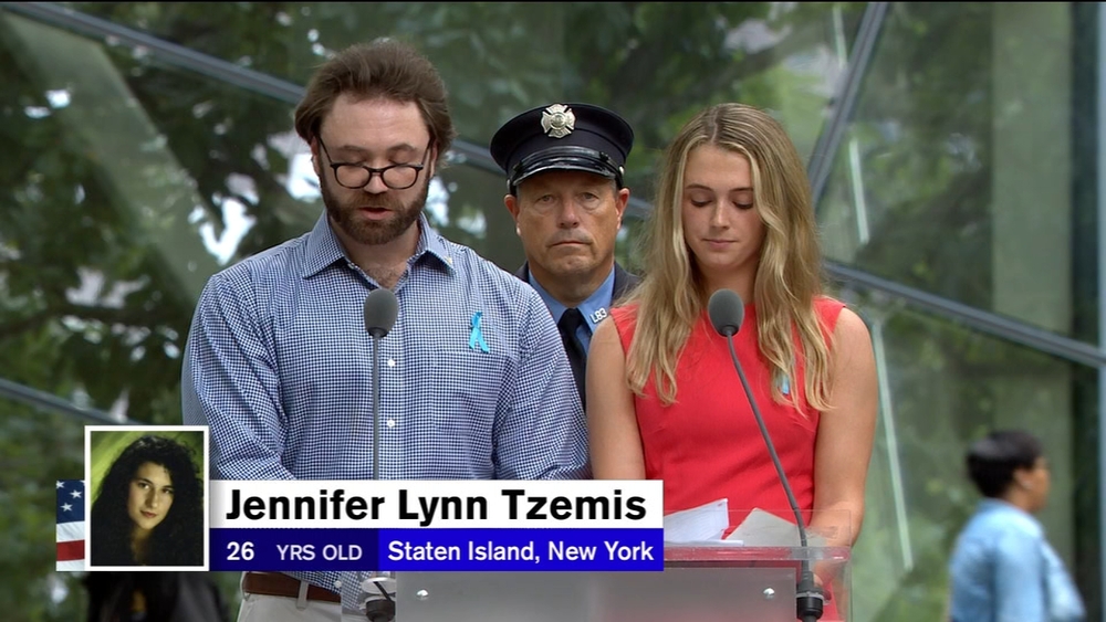 September 11: Reading of the names, Last Names U through Z and Taps
