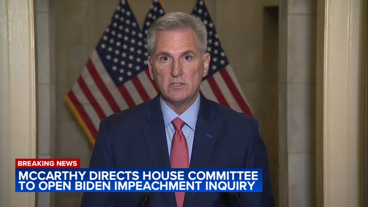 McCarthy announces impeachment inquiry into President Biden