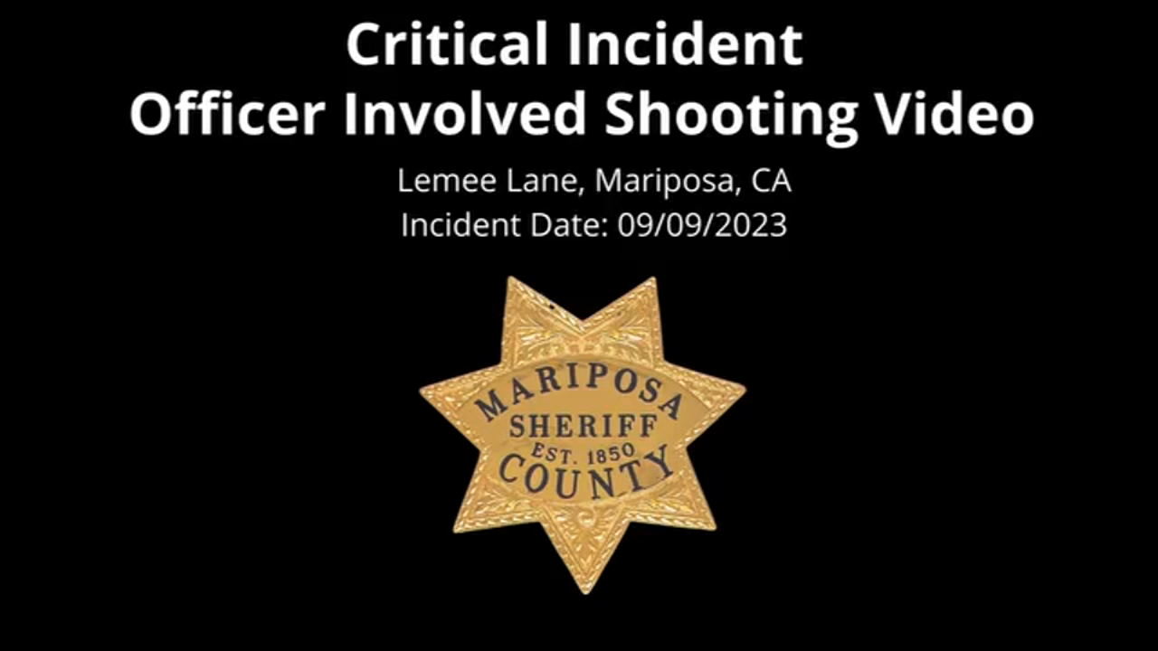 Footage released of deputy shooting, killing suspect with knife in Mariposa County