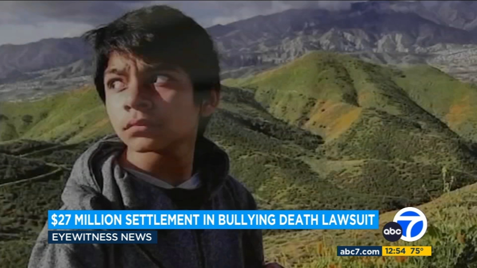 $27 million settlement reached in lawsuit over bullying death of 13-year-old Moreno Valley student - Vimarsana News
