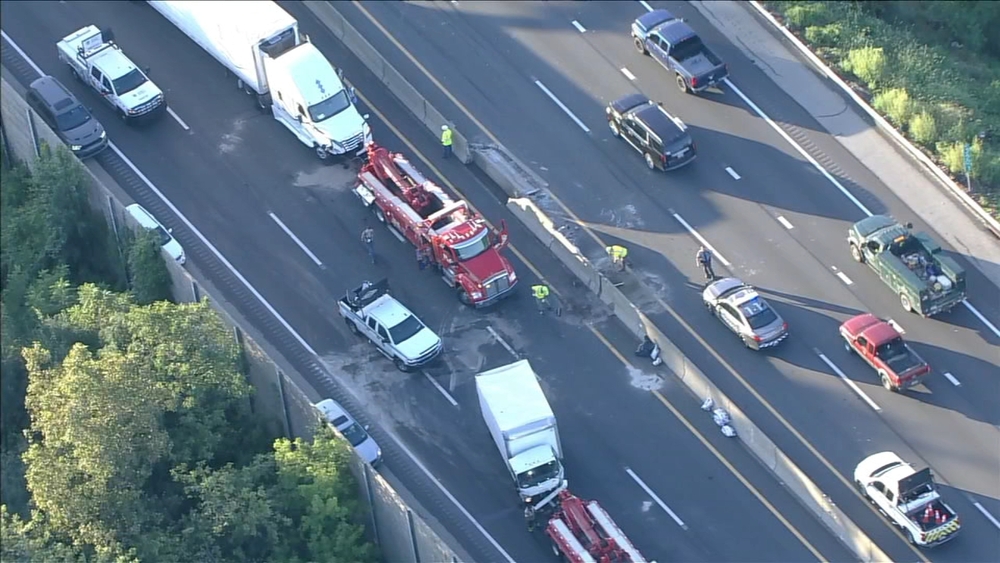 10-vehicle wreck causes major delays on Pa. Turnpike