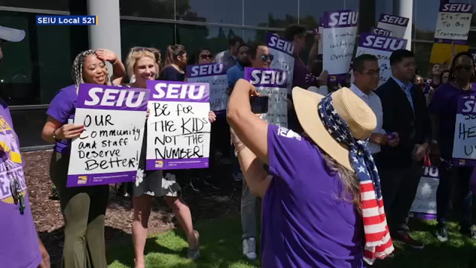 Fresno County social service workers protest working conditions ABC30