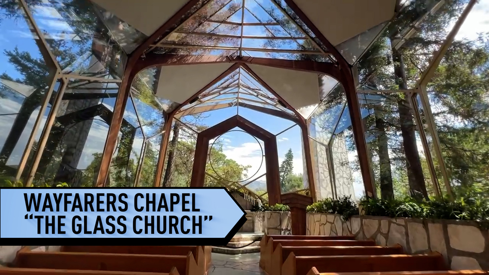 Stunning 'glass church' perched on ocean cliffs is a natural sanctuary