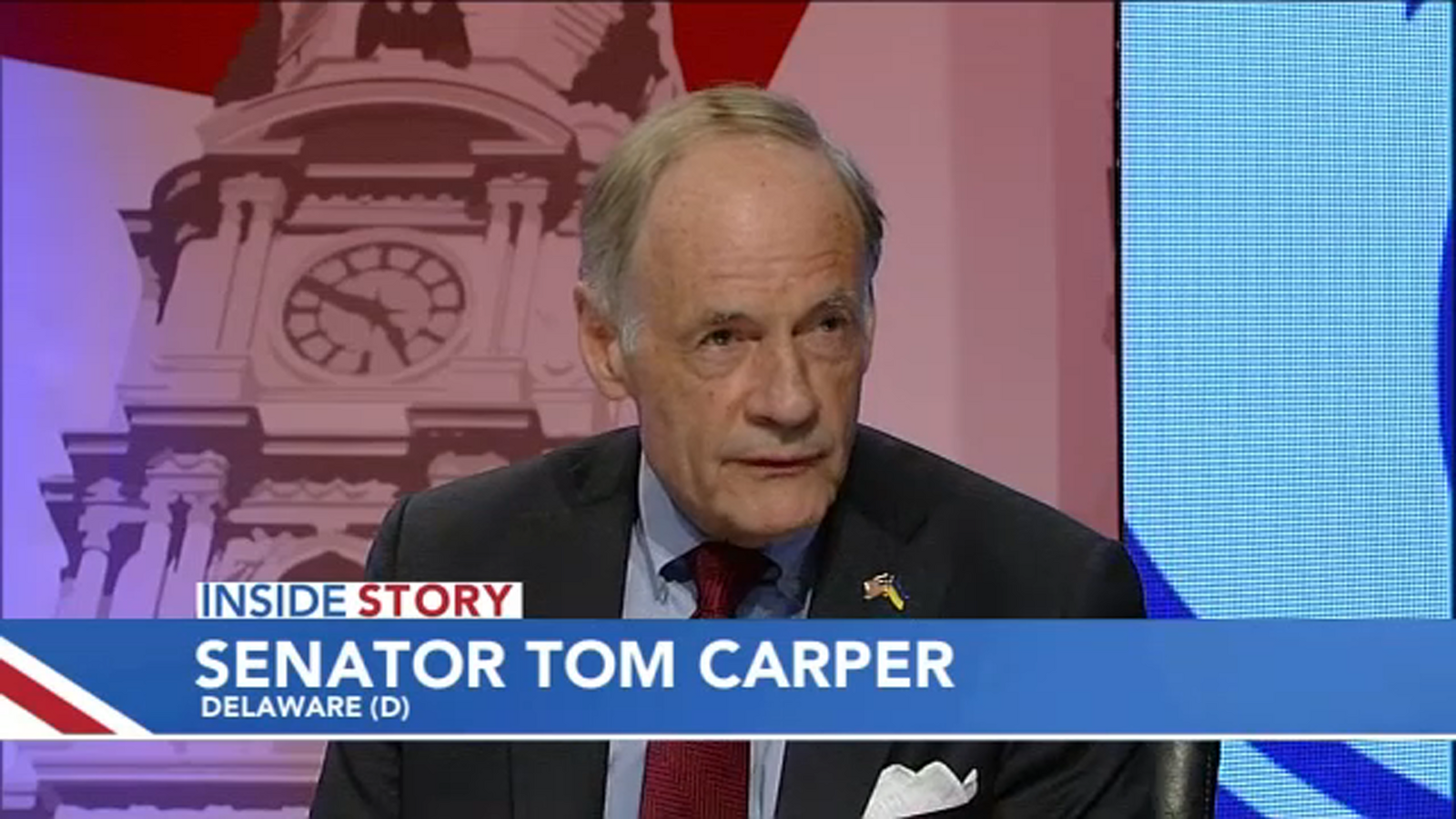 Delaware Senator Tom Carper on not seeking reelection Biden impeachment inquiry Govt shutdown
