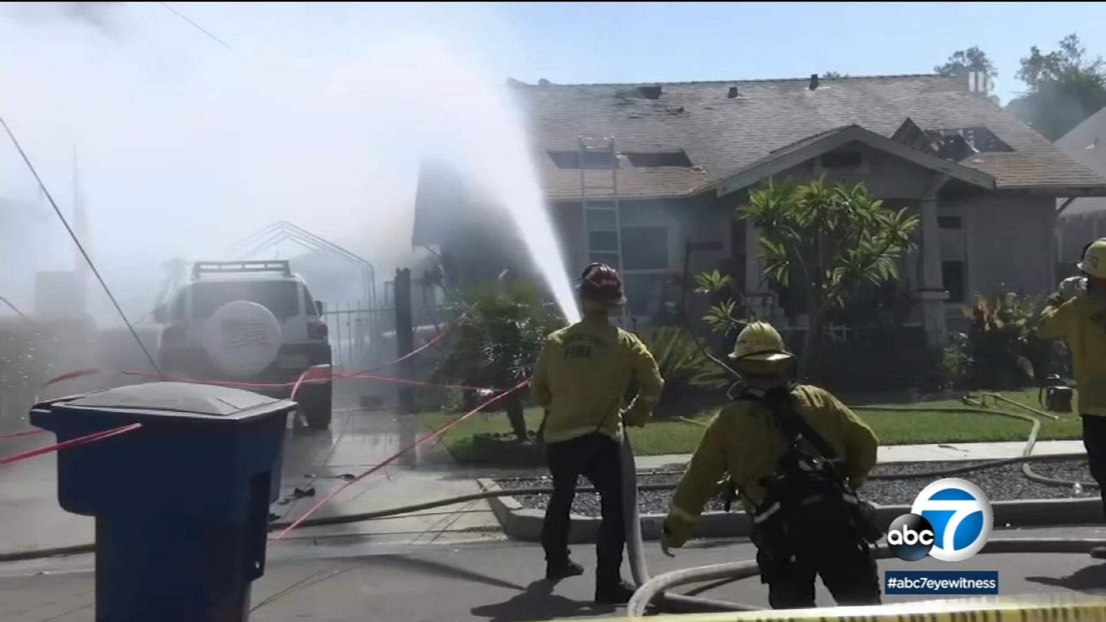 Retired school bus driver's Riverside home destroyed in fire from