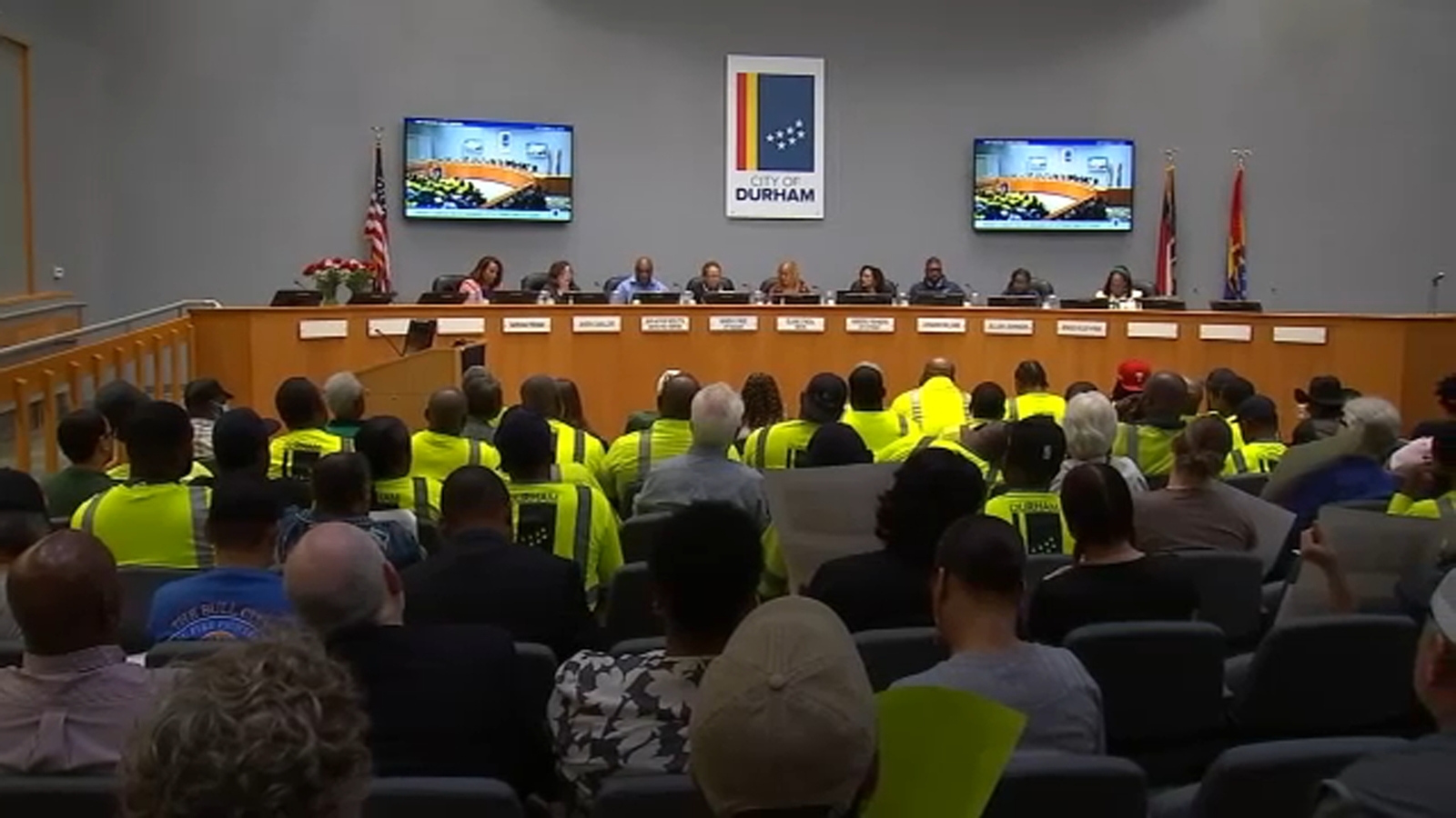City workers pack Durham City Council to discuss pay raises, bonuses