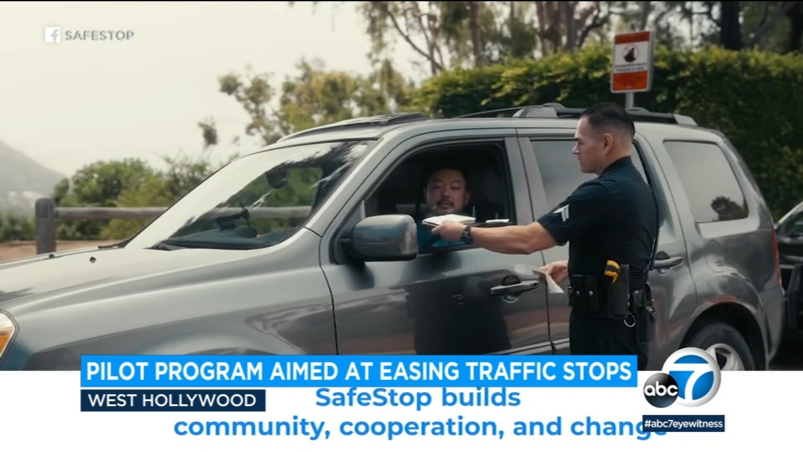 New app lets drivers video chat with deputies during traffic stops  and its now being used in WeHo