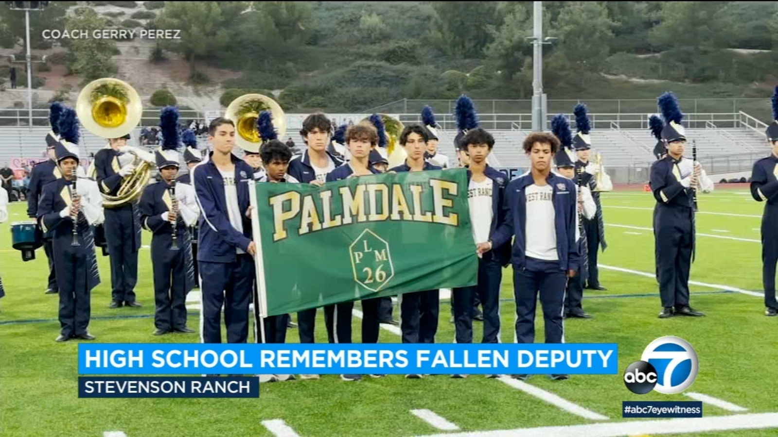LA County deputy killed honored by alma mater West Ranch HS We want to make him proud