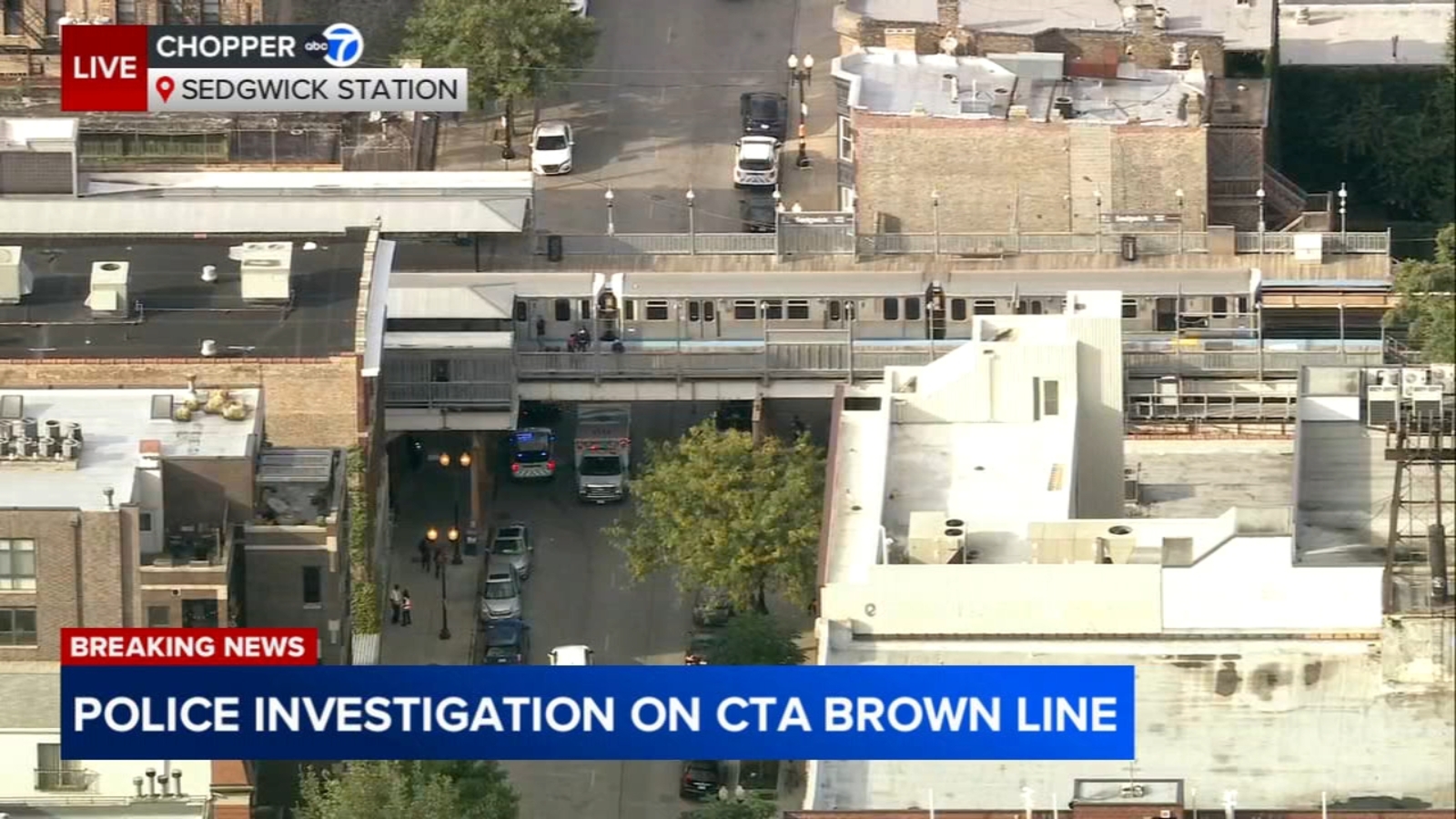 CTA bypassing Sedgwick Brown Line stop for Kimball-bound trains after
