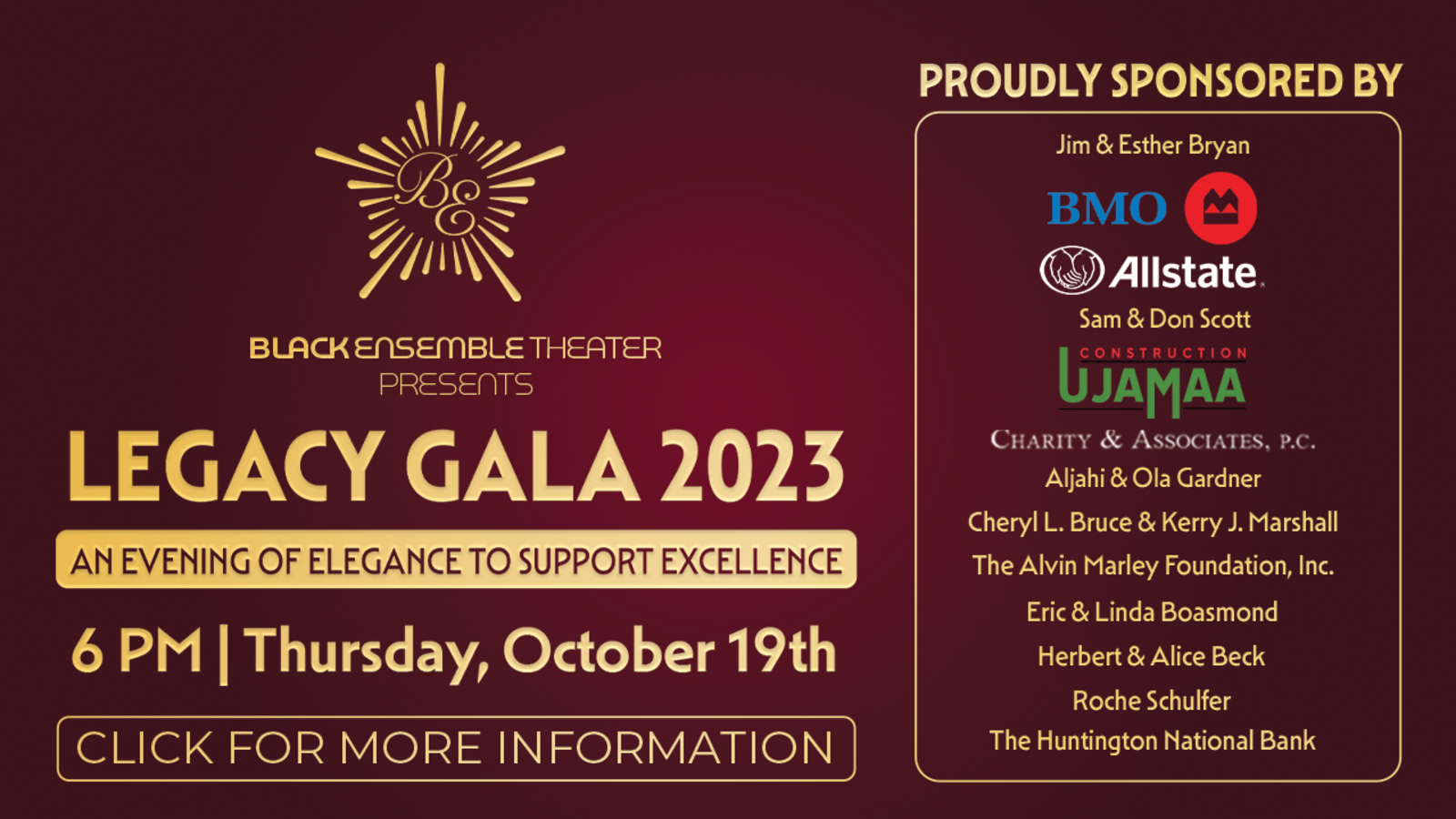 Black Ensemble Theater celebrates Legacy Gala 2023: An Evening of Elegance to Support Excellence - Vimarsana News