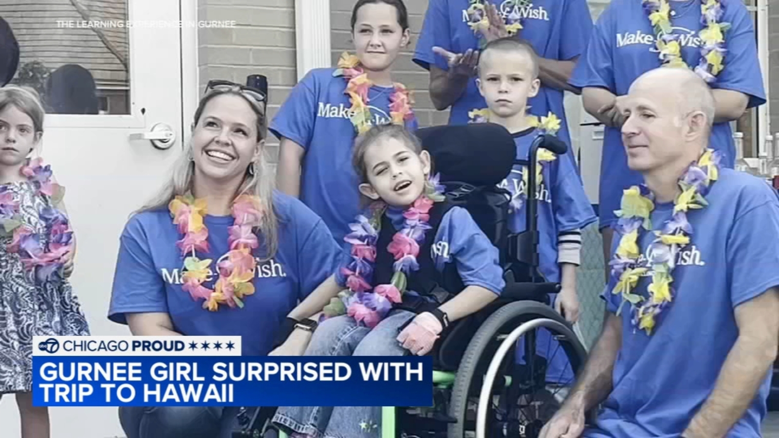 4yearold Gurnee girl unable to speak and battling disease gets dream trip to Hawaii