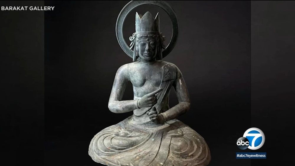 Buddha statue worth $1.5 million stolen from WeHo art gallery