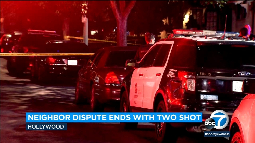 Neighbor dispute ends with 2 shot in East Hollywood