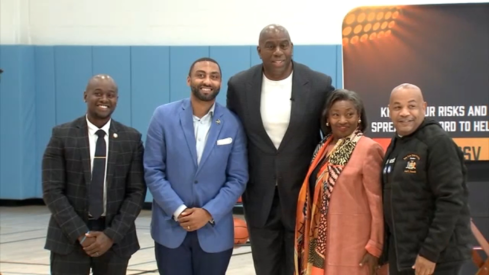 Earvin "Magic" Johnson hosts community discussion about RSV prevention in the Bronx - Vimarsana News