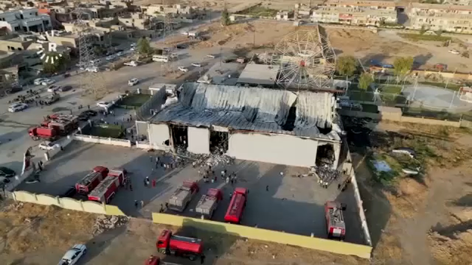 Fire at wedding in Iraq leaves over 100 dead, injures 150 - Vimarsana News