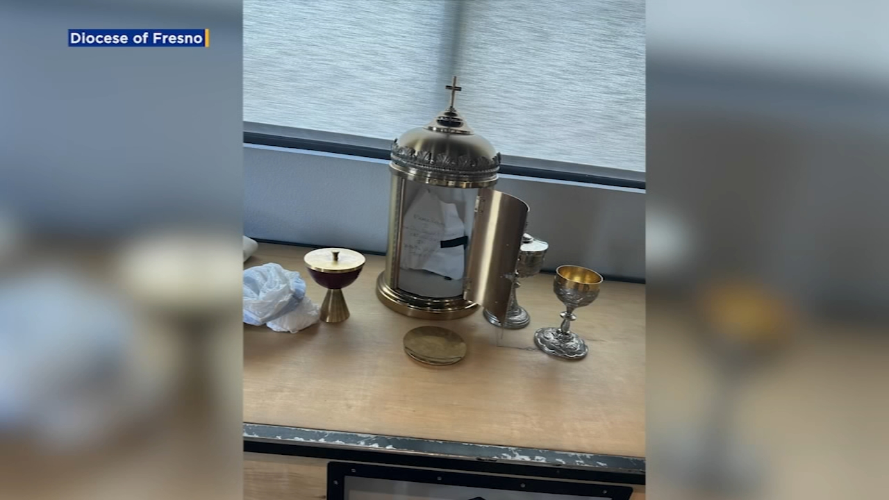 Holy items stolen during break-in returned to Yokuts Valley church