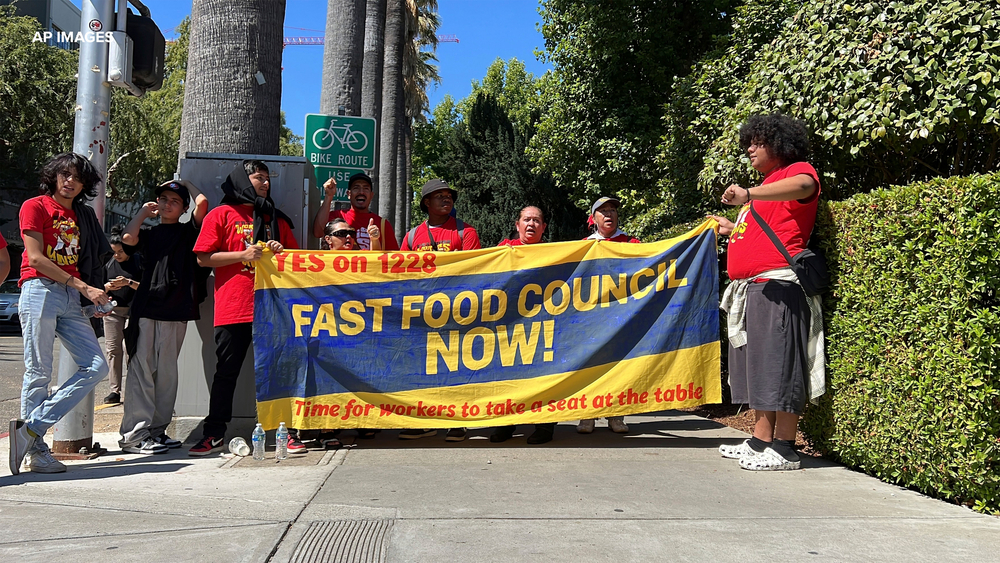 CA law to raise wages for fast food workers signed by Gov. Newsom