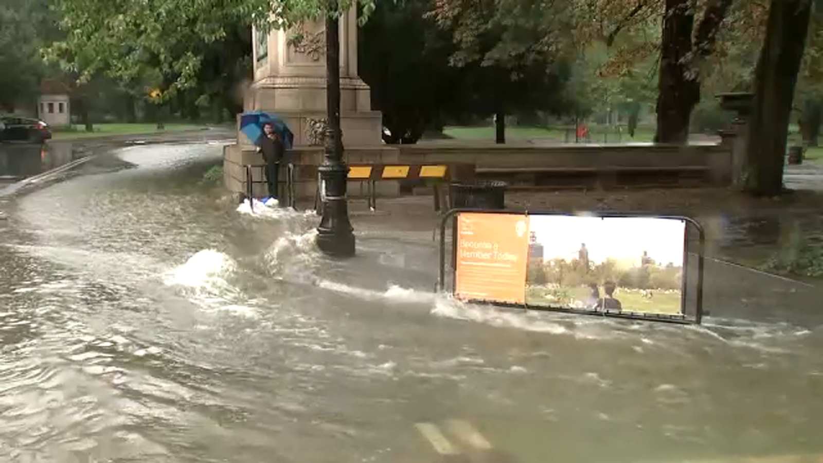 Brooklyn flooded by a half-foot of rain disrupting subway service and traffic - Vimarsana News