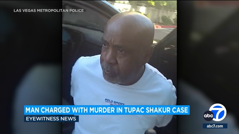 Accused 'shot caller' in shooting of Tupac Shakur indicted for murder